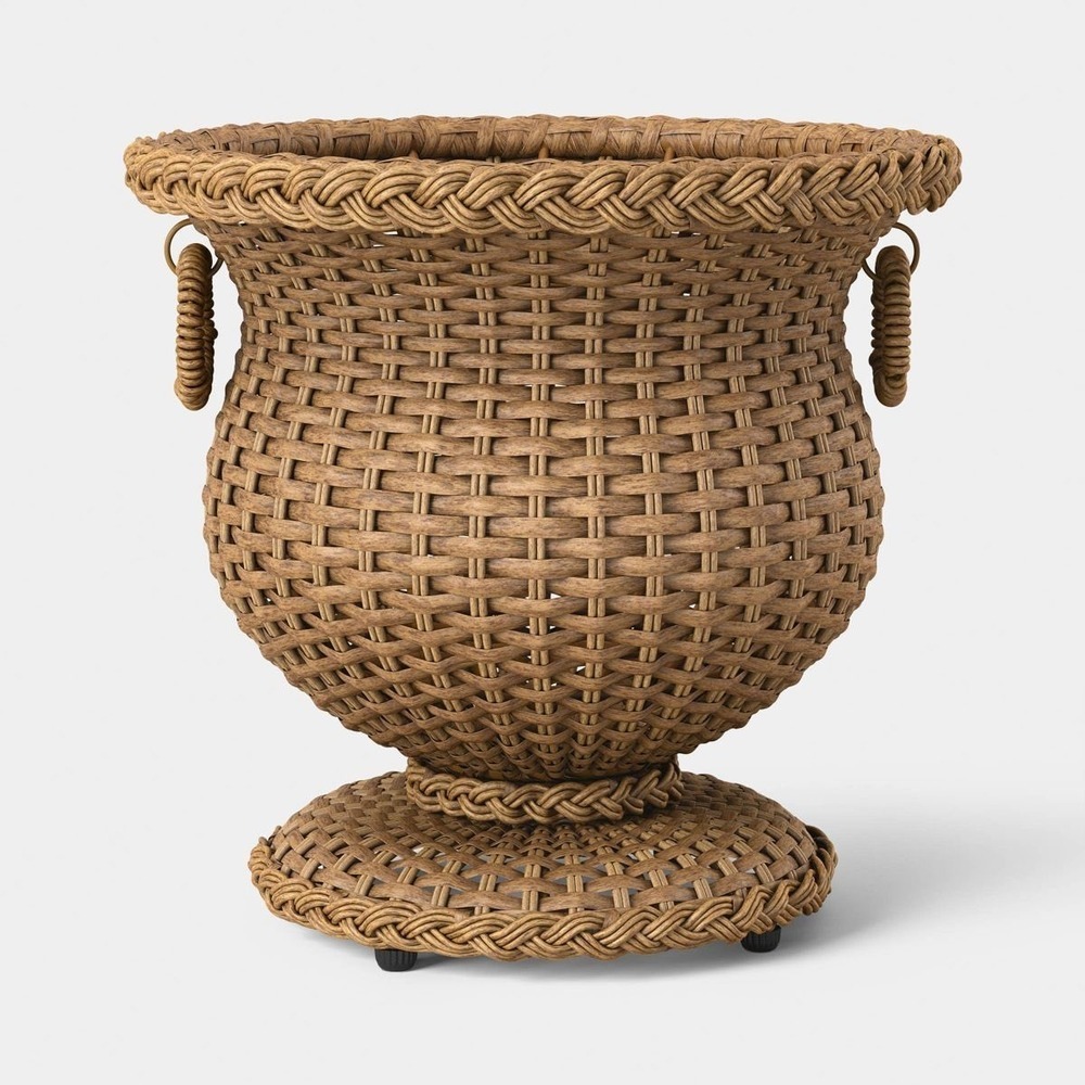 14x16 Resin Wicker Outdoor Planter - Threshold Studio McGee, Target